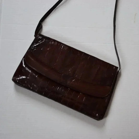 1970s Eel  Skin Purse - Picture 1 of 14